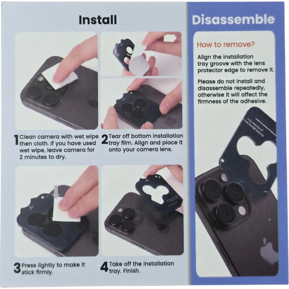 Tensea Camera Lens Protector for iPhone 17 Air